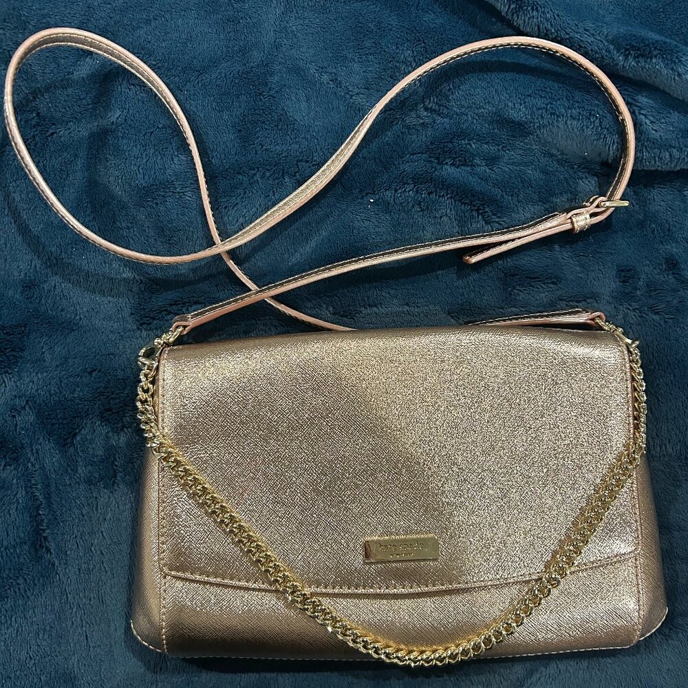 Rose Gold Cross Body Bag